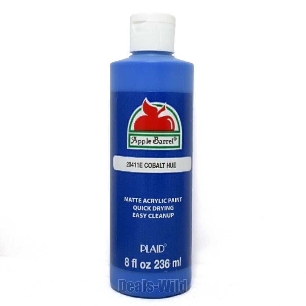 Apple Barrel Acrylic Paint Matte 20411E COBALT HUE 8 0z